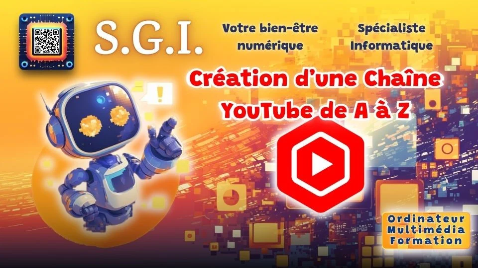 Formation SGI : créer une chaîne YouTube de A à Z