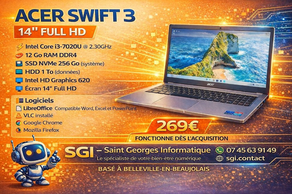 PC portable Acer Swift 3