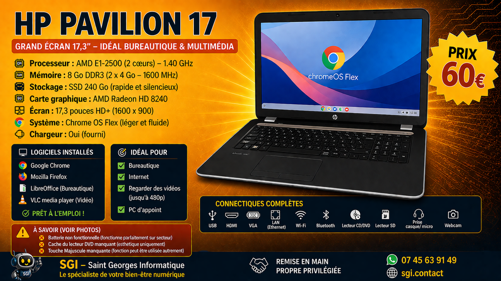 PC Portbale HP Pavilion