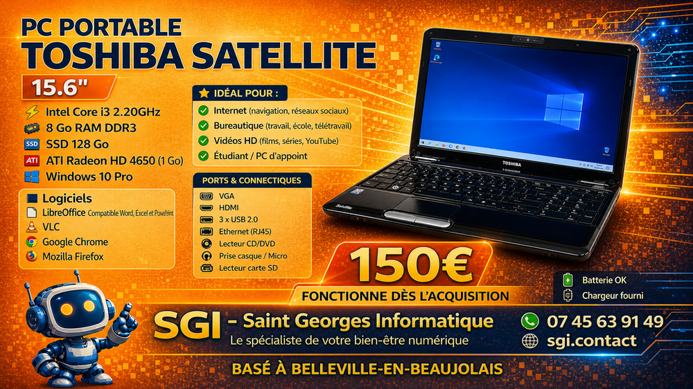 PC Portable Toshiba Satellite